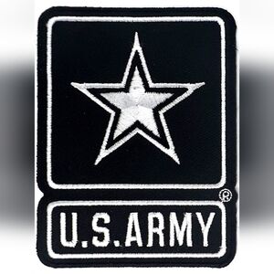 Black and White Star Patch